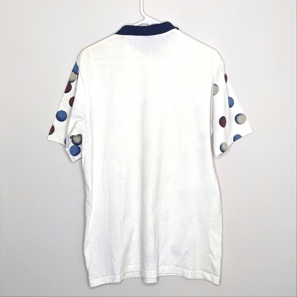 Vintage Chip Beck Collection Golf Ball Shirt Polo L - Picture 2 of 7